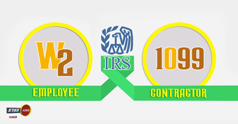 1099 and W2 Form - Independent Contractors Vs Employees