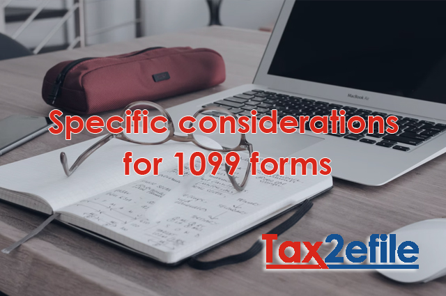 Specific 1099 forms