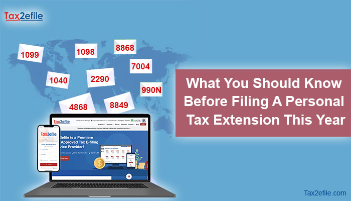 personal tax extension